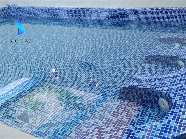 河南游泳池膠膜案例